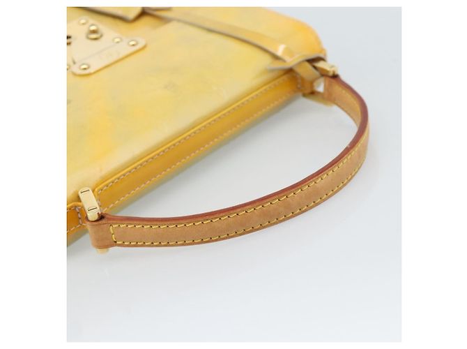 LOUIS VUITTON Monogram Vernis Spring Street Hand Bag Gris M91029 LV Auth 187663 Grigio - vista 7