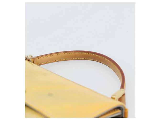 LOUIS VUITTON Monogram Vernis Spring Street Hand Bag Gris M91029 LV Auth 187663 Grigio - vista 8