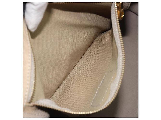 Borsa LOEWE Anagram Amazona 36 in PVC Nero Oro Auth 186081A D'oro - vista 24