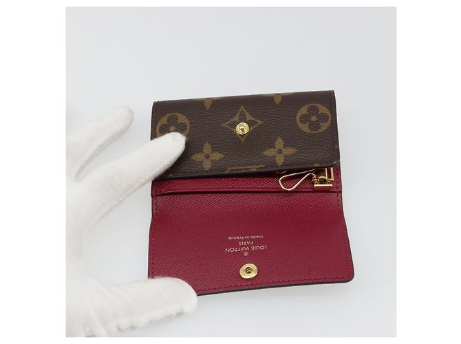 LOUIS VUITTON Monogram Multicles 6 Key Case Fuchsia M60701 LV Auth 186281V Fucsia Monograma - vista 18