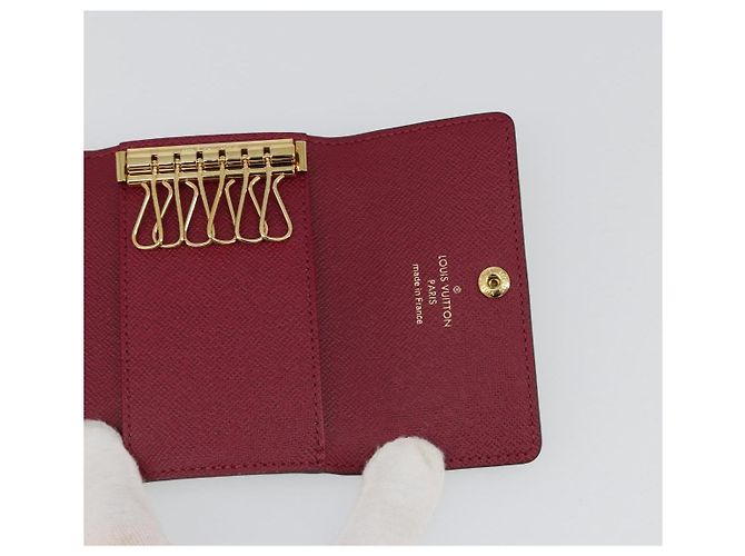 LOUIS VUITTON Monogram Multicles 6 Key Case Fuchsia M60701 LV Auth 186281V Fucsia Monograma - vista 20
