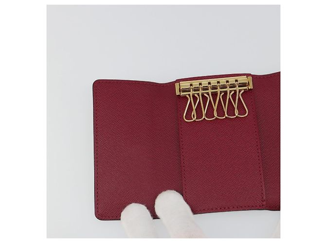 LOUIS VUITTON Monogram Multicles 6 Key Case Fuchsia M60701 LV Auth 186281V Fucsia Monograma - vista 21