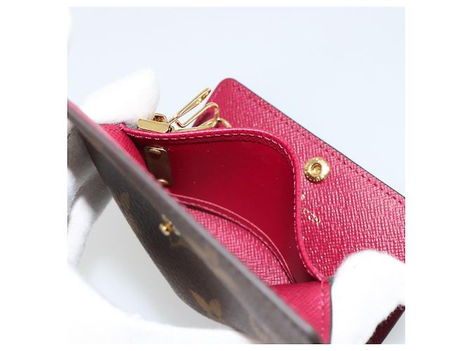 LOUIS VUITTON Monogram Multicles 6 Key Case Fuchsia M60701 LV Auth 186281V Fucsia Monograma - vista 23