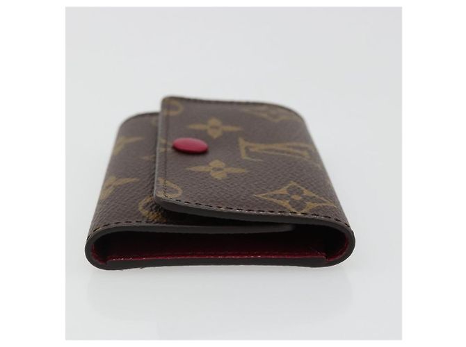 LOUIS VUITTON Monogram Multicles 6 Key Case Fuchsia M60701 LV Auth 186281V Fucsia Monograma - vista 3