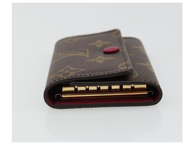 LOUIS VUITTON Monogram Multicles 6 Key Case Fuchsia M60701 LV Auth 186281V Fucsia Monograma - vista 4