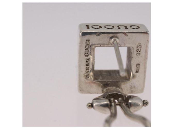 Orecchini Pierce GUCCI Ag925 Argento Autentico SW2338V - vista 11
