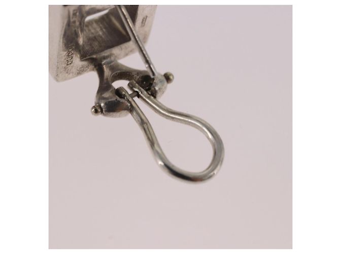 Orecchini Pierce GUCCI Ag925 Argento Autentico SW2338V - vista 15