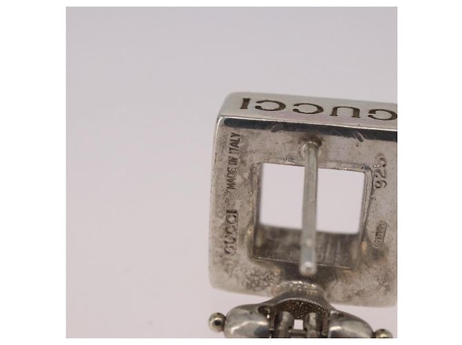 Orecchini Pierce GUCCI Ag925 Argento Autentico SW2338V - vista 21