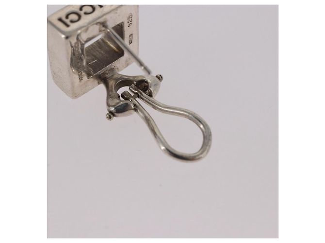 Orecchini Pierce GUCCI Ag925 Argento Autentico SW2338V - vista 5