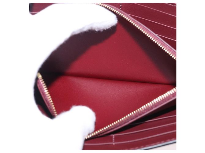 Cartier Cartera Larga de Cuero Negro Oro Auth 186137V Dorado - vista 11