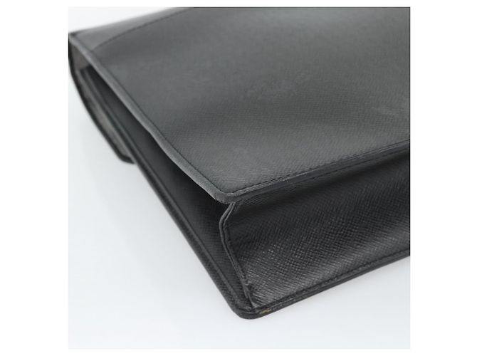 LOUIS VUITTON Taiga Serviette Kazan Business Bag Ardoise M30802 LV Auth 186558 Cinza - vista 16
