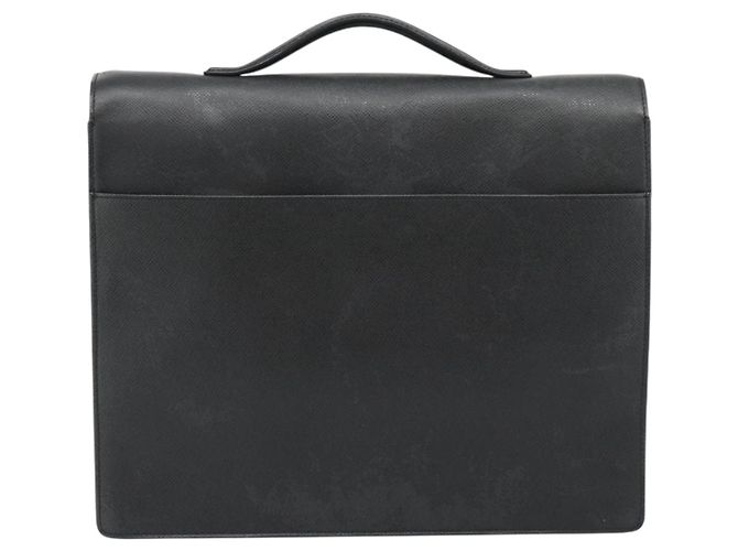 LOUIS VUITTON Taiga Serviette Kazan Business Bag Ardoise M30802 LV Auth 186558 Cinza - vista 2