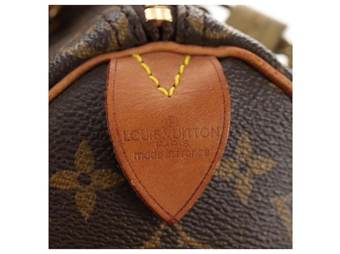 LOUIS VUITTON Borsa Monogram Speedy 25 M41528 LV Auth 186035SAV Monogramma - vista 19
