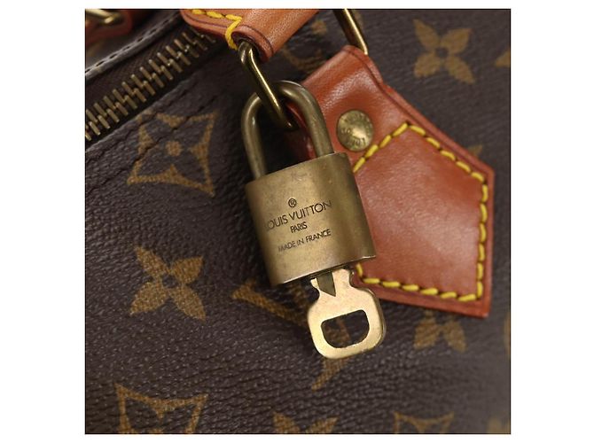 LOUIS VUITTON Borsa Monogram Speedy 25 M41528 LV Auth 186035SAV Monogramma - vista 20