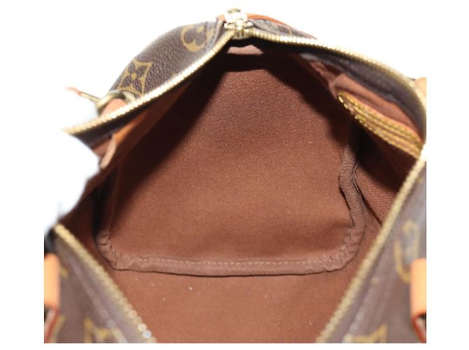 LOUIS VUITTON Borsa Monogram Speedy 25 M41528 LV Auth 186035SAV Monogramma - vista 22