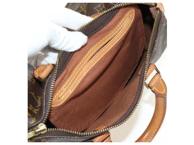 LOUIS VUITTON Borsa Monogram Speedy 25 M41528 LV Auth 186035SAV Monogramma - vista 24