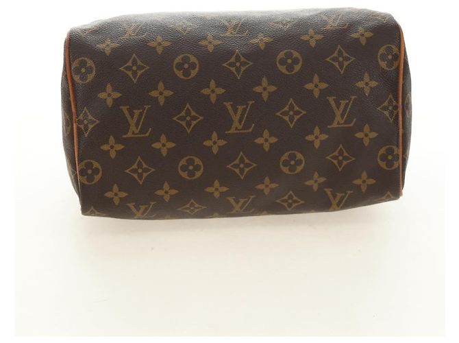 LOUIS VUITTON Borsa Monogram Speedy 25 M41528 LV Auth 186035SAV Monogramma - vista 5