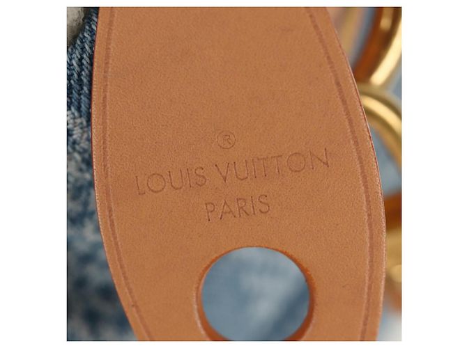 LOUIS VUITTON LV SKI Keepall Bandouliere40 Boston Bag Blue N00111 Auth 185350SM - vista 11