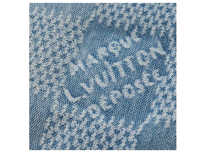LOUIS VUITTON LV SKI Keepall Bandouliere40 Boston Bag Blue N00111 Auth 185350SM - vista 22