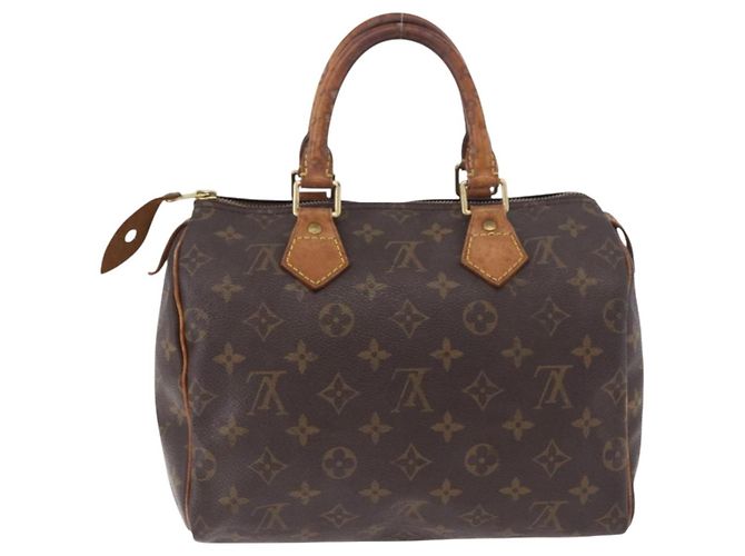 LOUIS VUITTON Borsa Monogram Speedy 25 M41528 LV Auth 187650 Monogramma - vista 2