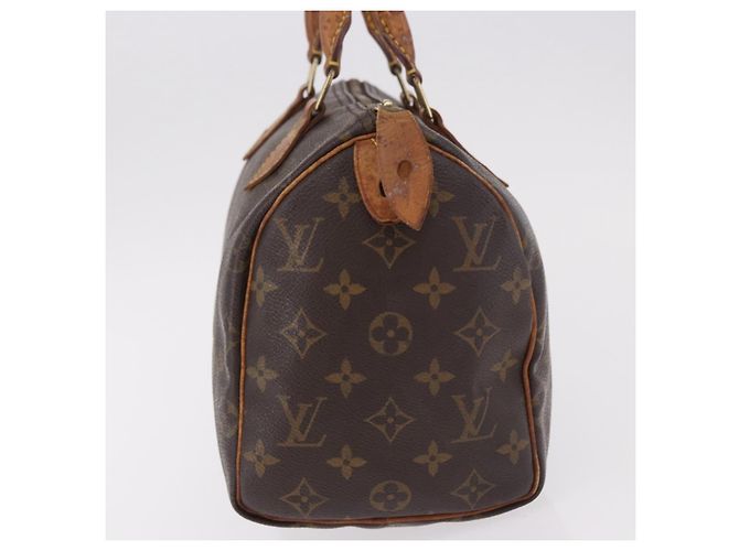 LOUIS VUITTON Borsa Monogram Speedy 25 M41528 LV Auth 187650 Monogramma - vista 3