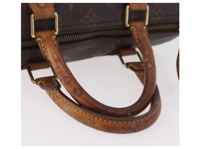 LOUIS VUITTON Borsa Monogram Speedy 25 M41528 LV Auth 187650 Monogramma - vista 7