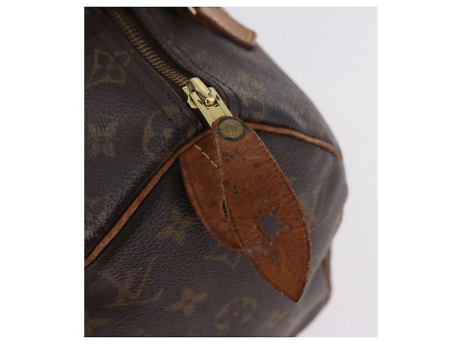 LOUIS VUITTON Borsa Monogram Speedy 25 M41528 LV Auth 187650 Monogramma - vista 9