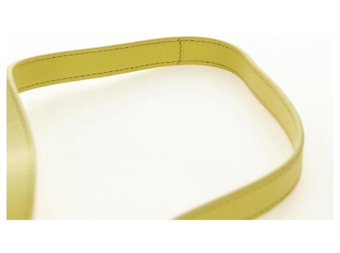 Borsa PRADA in pelle 2way Giallo Argento Auth 184870SAM - vista 16
