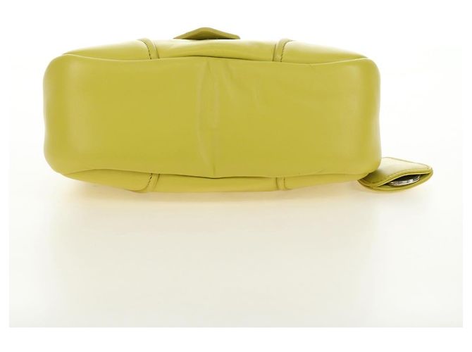 Borsa PRADA in pelle 2way Giallo Argento Auth 184870SAM - vista 5