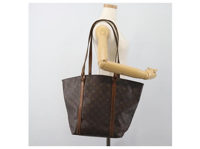 LOUIS VUITTON Monogram Sac Shopping GM Tote Bag M51110 LV Auth 185985 Monograma - vista 24