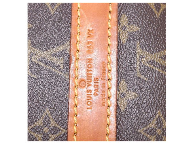 LOUIS VUITTON Monogram Sac Chasseur 55 Boston Bag M41922 LV Auth 186003 Monograma - vista 12