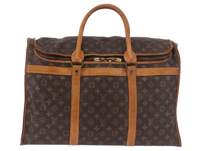 LOUIS VUITTON Monogram Sac Chasseur 55 Boston Bag M41922 LV Auth 186003 Monograma - vista 13