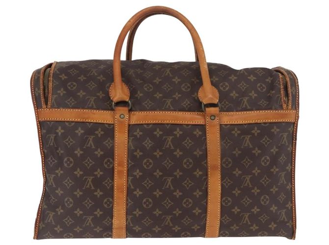 LOUIS VUITTON Monogram Sac Chasseur 55 Boston Bag M41922 LV Auth 186003 Monograma - vista 2