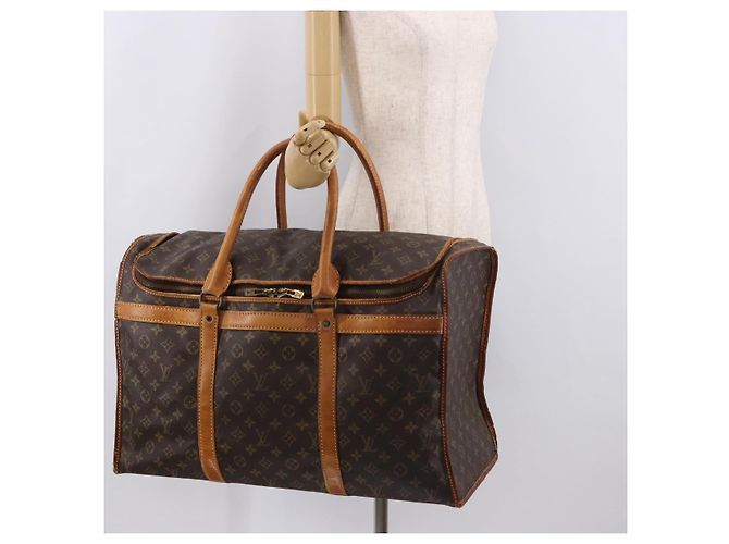 LOUIS VUITTON Monogram Sac Chasseur 55 Boston Bag M41922 LV Auth 186003 Monograma - vista 23