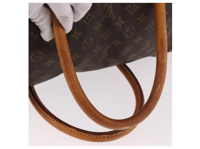 LOUIS VUITTON Monogram Sac Chasseur 55 Boston Bag M41922 LV Auth 186003 Monograma - vista 8