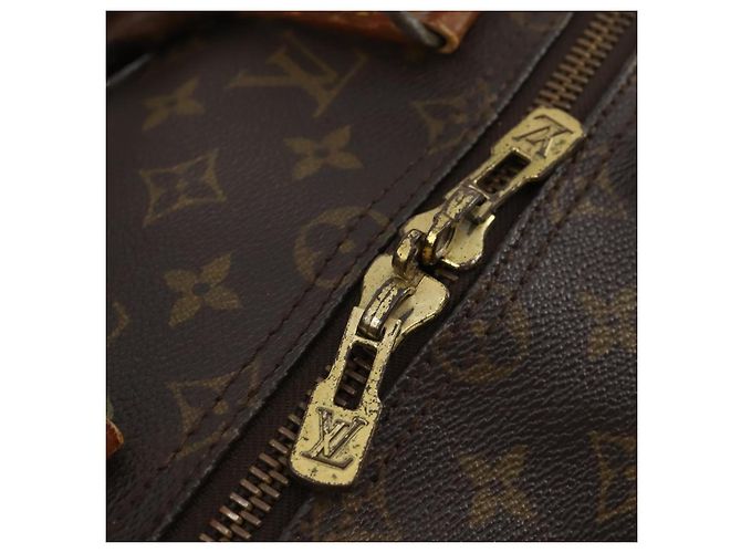 LOUIS VUITTON Borsa Boston Monogram Keepall 50 M41426 LV Auth 183206 Monogramma - vista 10
