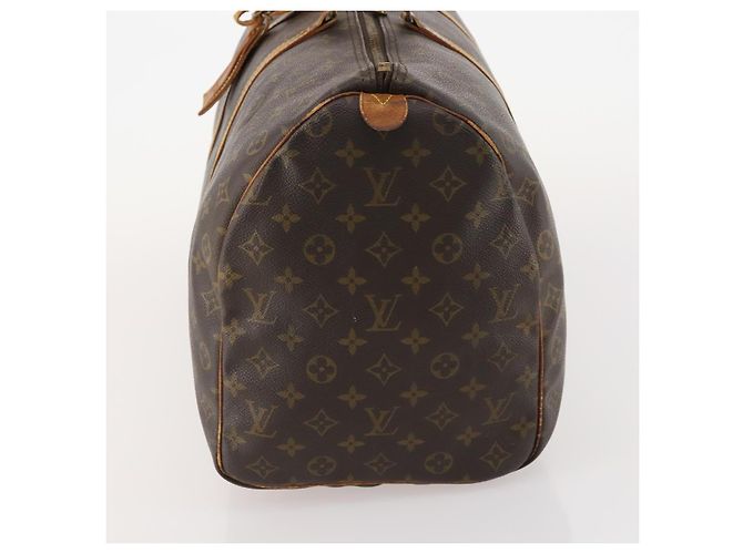 LOUIS VUITTON Borsa Boston Monogram Keepall 50 M41426 LV Auth 183206 Monogramma - vista 3