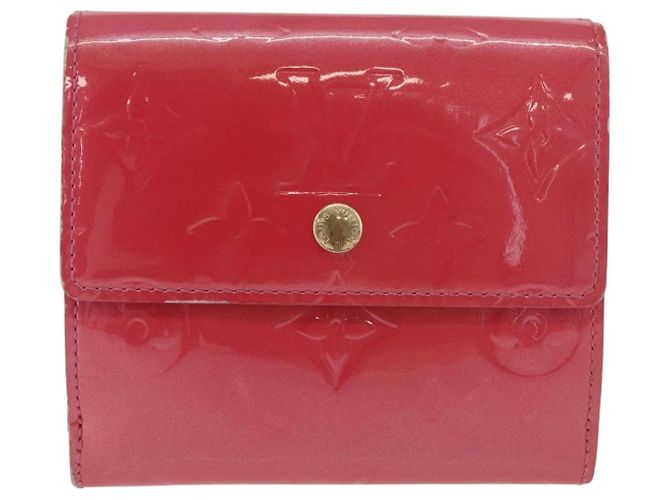 LOUIS VUITTON Vernis Porte Monnaie Bier Cartes Crdit Wallet M9139F Auth 185819 - vista 13