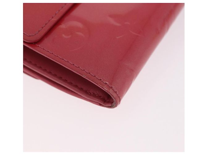 LOUIS VUITTON Vernis Porte Monnaie Bier Cartes Crdit Wallet M9139F Auth 185819 - vista 15