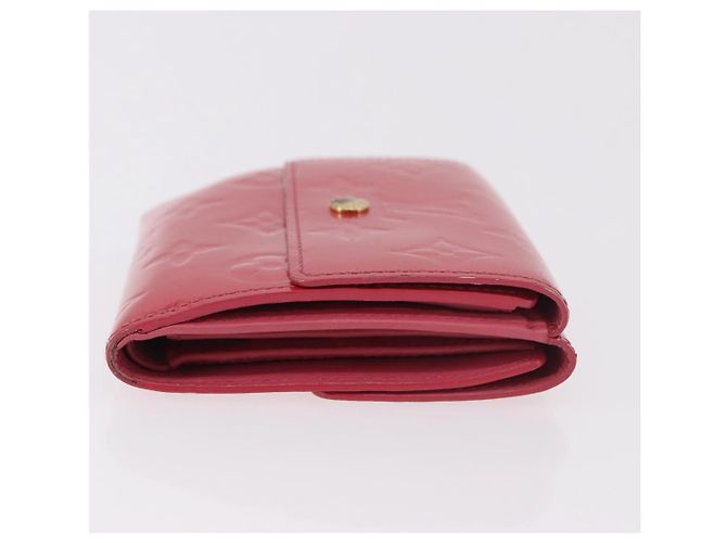 LOUIS VUITTON Vernis Porte Monnaie Bier Cartes Crdit Wallet M9139F Auth 185819 - vista 3