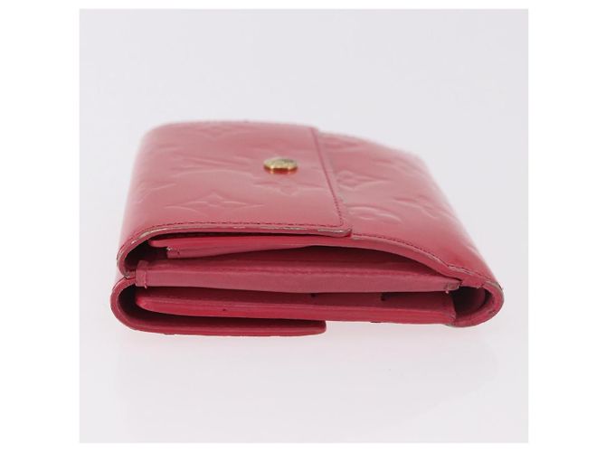 LOUIS VUITTON Vernis Porte Monnaie Bier Cartes Crdit Wallet M9139F Auth 185819 - vista 4