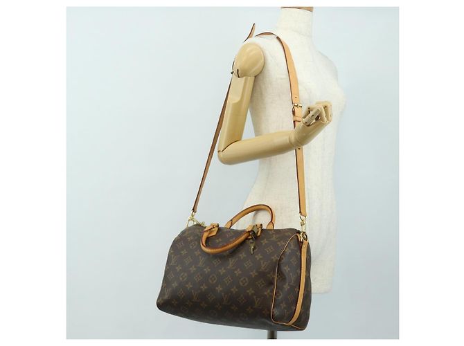 LOUIS VUITTON Borsa Monogram Speedy Bandouliere 30 M40391 LV Auth 185349SAV Monogramma - vista 30