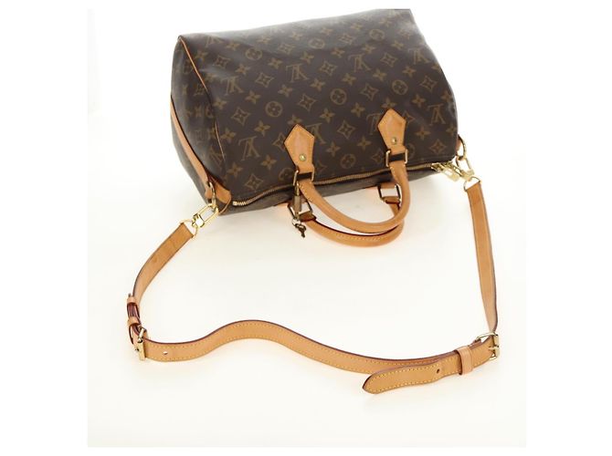 LOUIS VUITTON Borsa Monogram Speedy Bandouliere 30 M40391 LV Auth 185349SAV Monogramma - vista 9