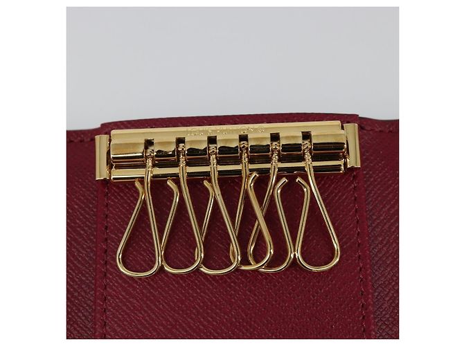LOUIS VUITTON Monogram Multicles 6 Key Case Fuchsia M60701 LV Auth 186280V Fucsia Monograma - vista 10
