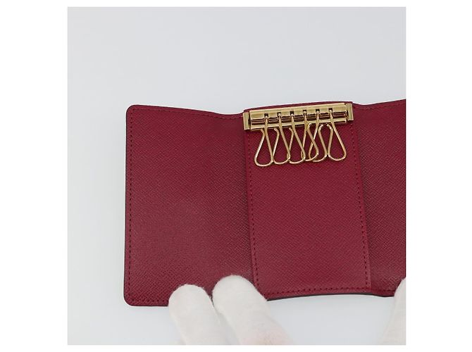 LOUIS VUITTON Monogram Multicles 6 Key Case Fuchsia M60701 LV Auth 186280V Fucsia Monograma - vista 21