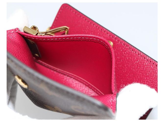 LOUIS VUITTON Monogram Multicles 6 Key Case Fuchsia M60701 LV Auth 186280V Fucsia Monograma - vista 23