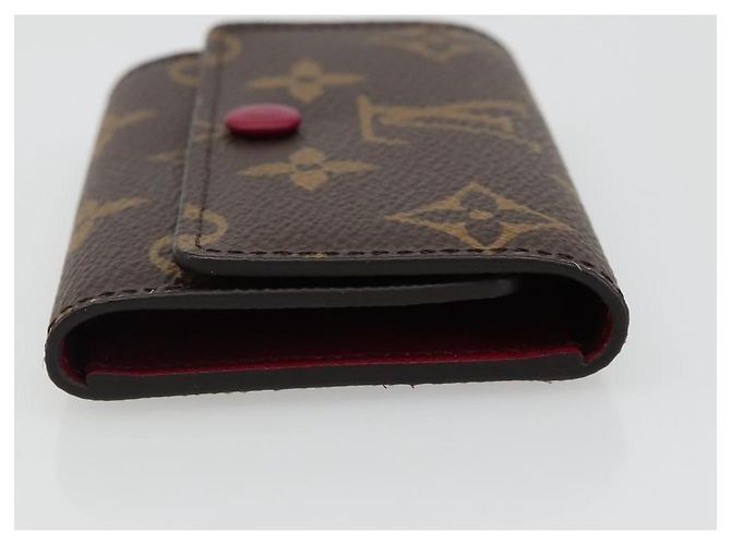 LOUIS VUITTON Monogram Multicles 6 Key Case Fuchsia M60701 LV Auth 186280V Fucsia Monograma - vista 3