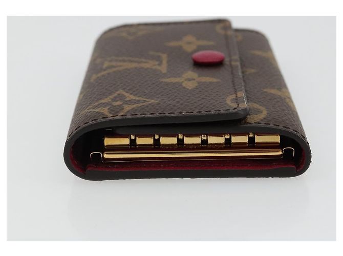 LOUIS VUITTON Monogram Multicles 6 Key Case Fuchsia M60701 LV Auth 186280V Fucsia Monograma - vista 4