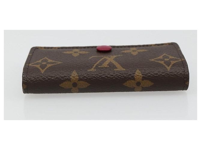 LOUIS VUITTON Monogram Multicles 6 Key Case Fuchsia M60701 LV Auth 186280V Fucsia Monograma - vista 5