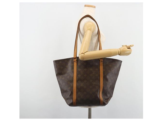 LOUIS VUITTON Monogram Sac Shopping Tote Bag M51108 LV Auth 185549 Monogramma - vista 23